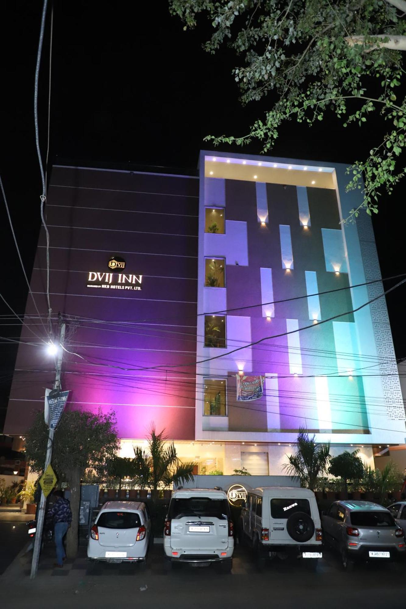 ג'איפור Hotel Dvij Inn מראה חיצוני תמונה